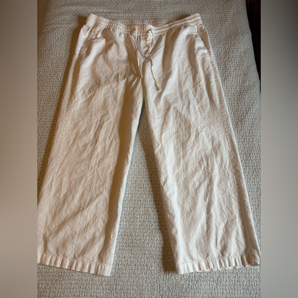 Old Navy Men's Cream Joggers